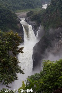 Ecuador has everything, even huge waterfalls.