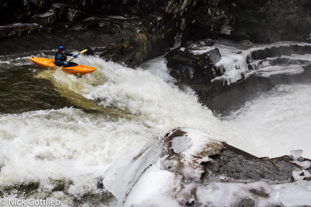 January had its requisite day or two of kayaking, followed shortly by what was rapidly becoming the main theme of this winter: bitter cold.