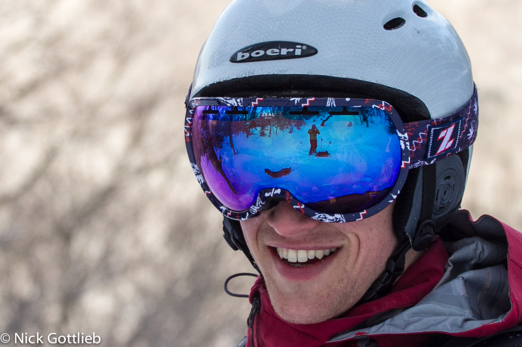 Not to say she didn't come. She quite enjoyed March as well. (Skier: Tom Callahan)