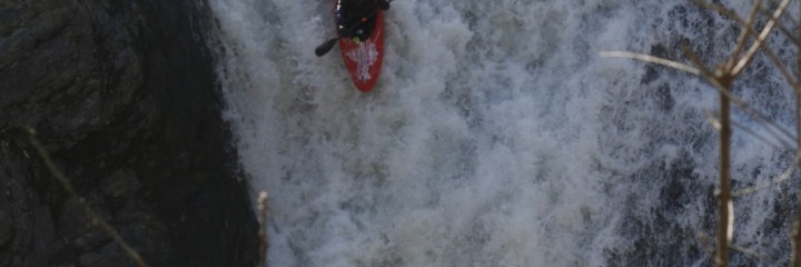 Me on Dewey Mills Falls on the Ottaquechee.