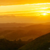 Sunset from Windy Hill on Skyline Boulevard. Hard to believe you're just a few minutes from a bustling metropolis when you're winding through these beautiful hills on the peninsula.